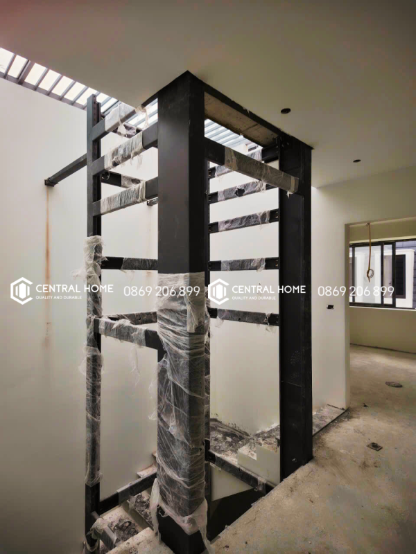 thi công khung thang máy trọn gói