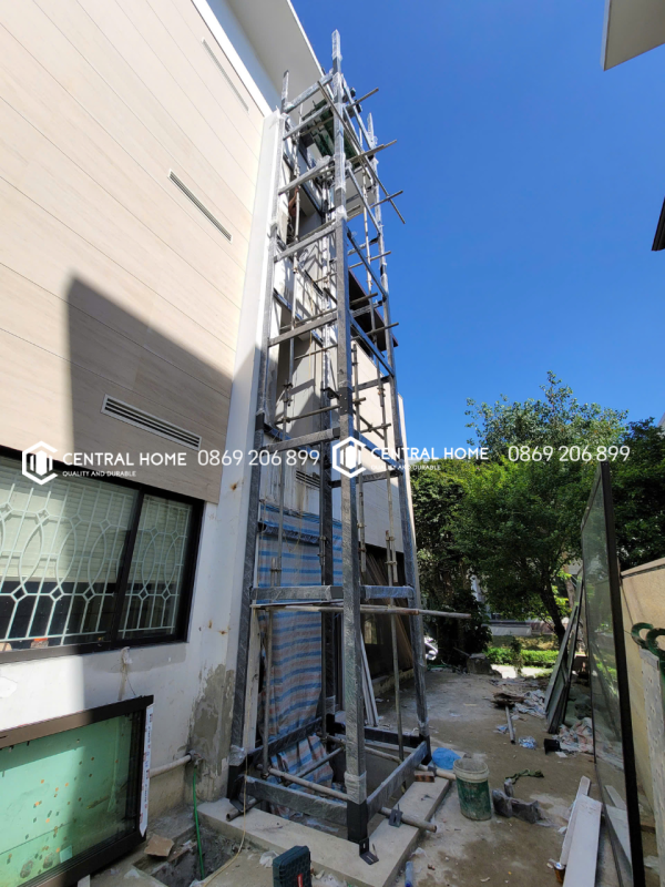 khung thang máy liên doanh